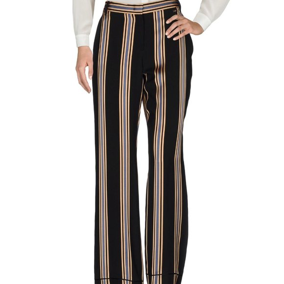 Escada Pants - Escada Sport Satin Striped Pants